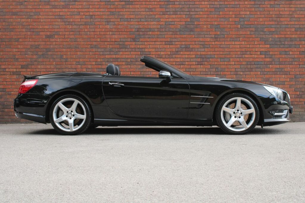 Mercedes-Benz SL Class 3.5 Sl350 V6 Blueefficiency G-tronic Euro 5 Ss Black #2