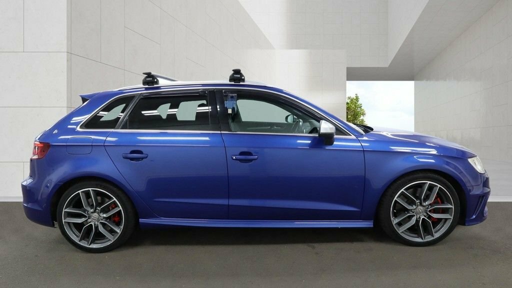 Audi S3 Hatchback Blue #5
