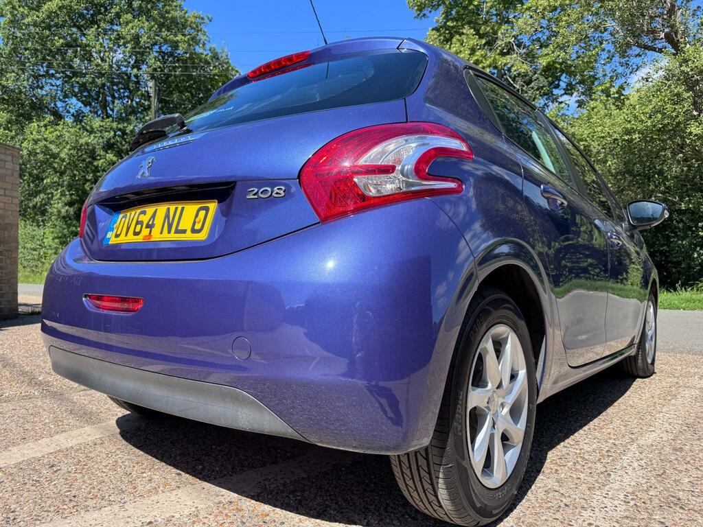 Peugeot 208 1.2 Vti Puretech Active Euro 5 Blue #6