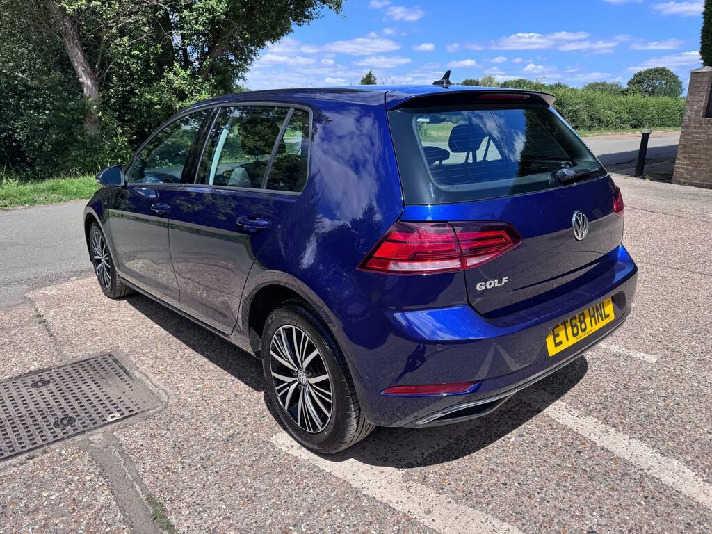 Volkswagen Golf 1.6 Tdi Se Nav Hatchback ET68HNL Blue #5