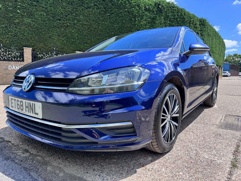 Volkswagen Golf 1.6 Tdi Se Nav Hatchback ET68HNL Blue #6
