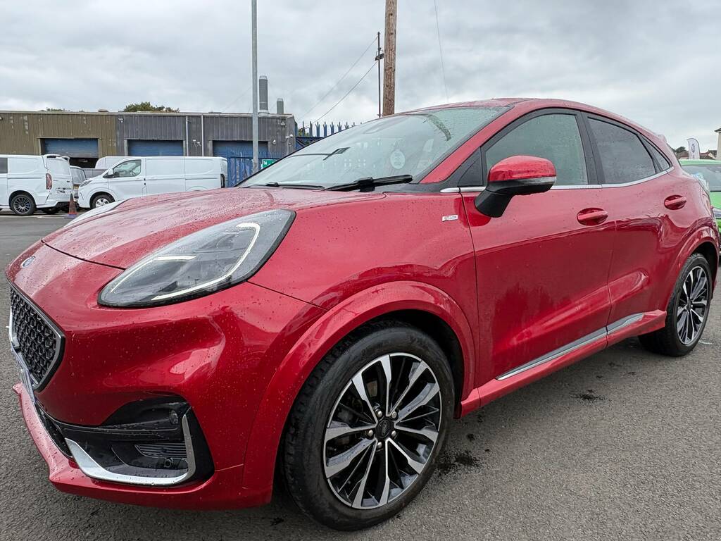 Ford Puma 1.0T Ecoboost Mhev St-line X Vignale Suv Petro SM70GTY Red #3