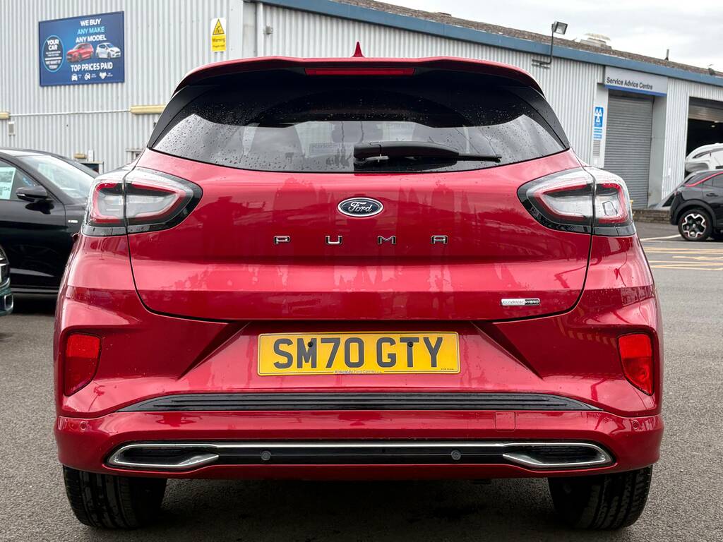 Ford Puma 1.0T Ecoboost Mhev St-line X Vignale Suv Petro SM70GTY Red #6