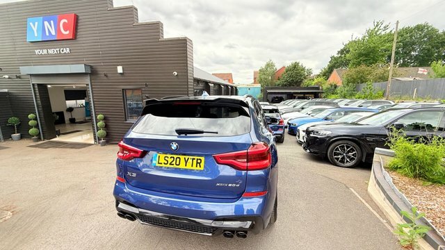 BMW X3 2.0 20D M Sport Blue #3