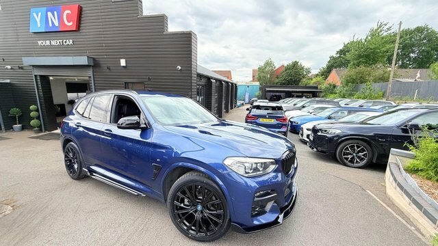 BMW X3 2.0 20D M Sport Blue #4