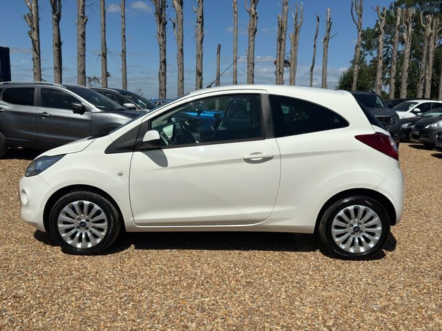 Ford KA 1.2 Zetec Hatchback Euro 5 S S White #5