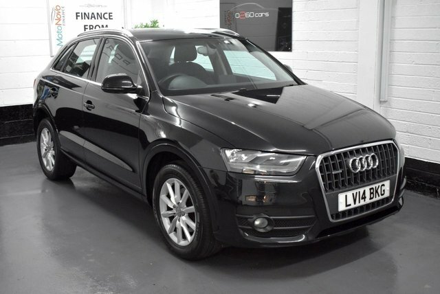 Audi Q3 2014 2.0 Tdi 177 Se Sat Nav Quattro 4Wd Black