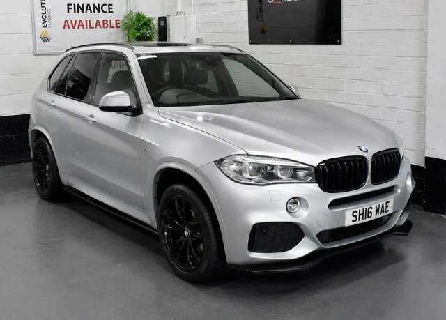 BMW X5 2016 3.0 30D 258 M Sport Pan Roof Xdrive 4X4 Silver