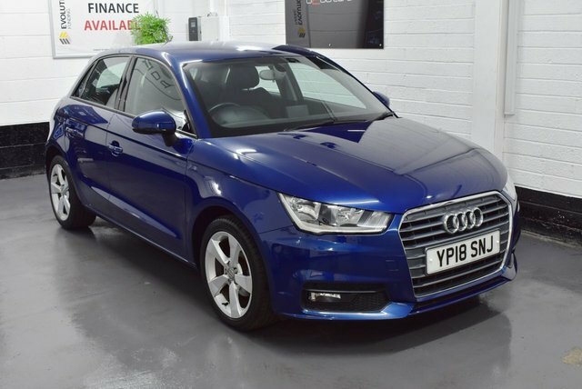 Audi A1 2018 1.0 95 Tfsi Sport Sat Nav Hatc Blue
