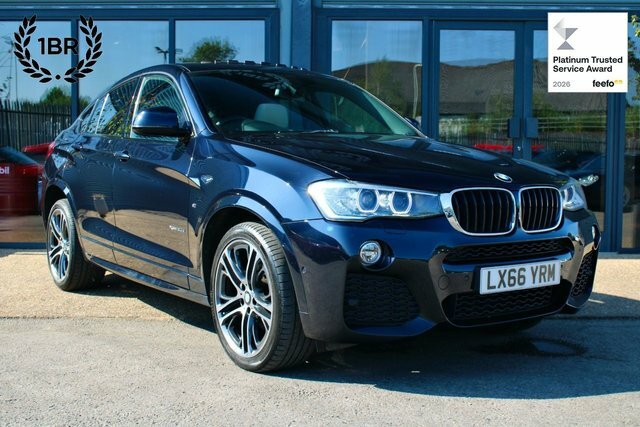 BMW X4 2.0 20D M Sport Suv Xdrive Euro 6 Black