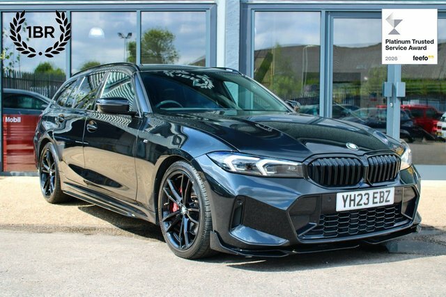 BMW 3 Series Touring 2.0 320I M Sport Touring E YH23EBZ Black