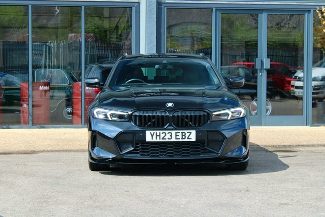BMW 3 Series Touring 2.0 320I M Sport Touring E YH23EBZ Black #3