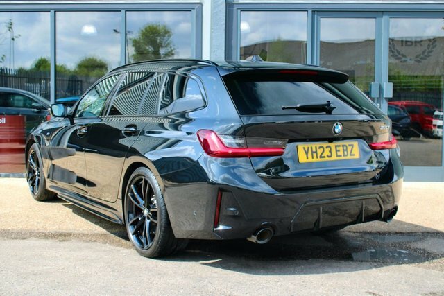 BMW 3 Series Touring 2.0 320I M Sport Touring E YH23EBZ Black #2