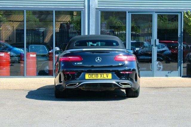 Mercedes-Benz E Class Cabriolet 2.0 E300 Amg Line Premium Cabriolet Black #6