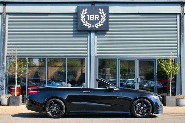 Mercedes-Benz E Class Cabriolet 2.0 E300 Amg Line Premium Cabriolet Black #3