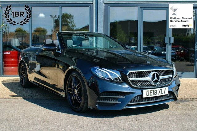 Mercedes-Benz E Class Cabriolet 2.0 E300 Amg Line Premium Cabriolet Black