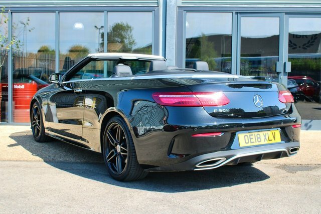 Mercedes-Benz E Class Cabriolet 2.0 E300 Amg Line Premium Cabriolet Black #2