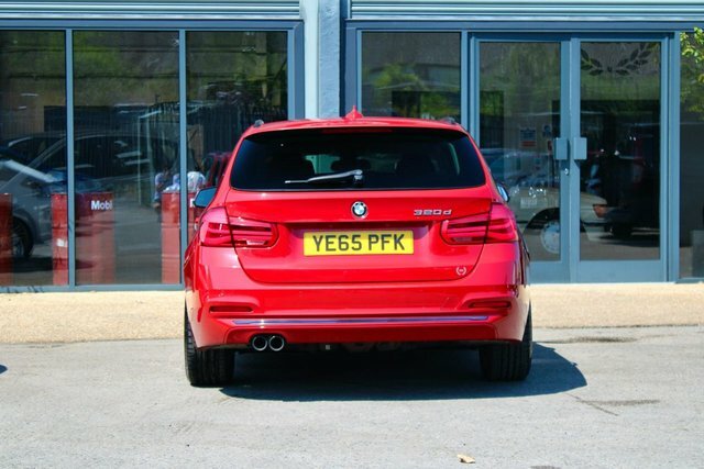BMW 3 Series Touring 2.0 320D Ed Sport Touring Diese Red #6
