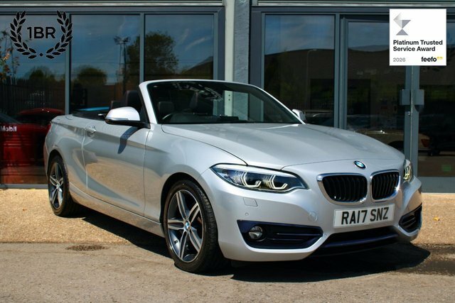 BMW 2 Series Convertible 2.0 220I Sport Convertible Silver