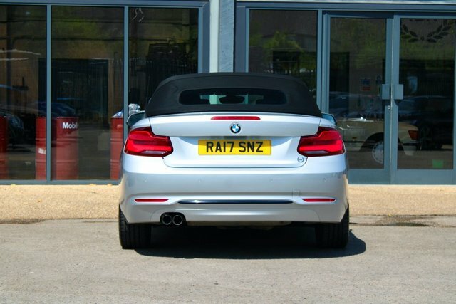 BMW 2 Series Convertible 2.0 220I Sport Convertible Silver #5