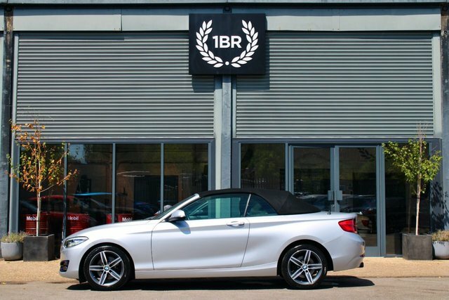 BMW 2 Series Convertible 2.0 220I Sport Convertible Silver #3