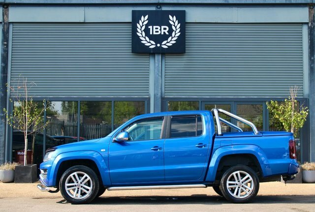 Volkswagen Amarok 3.0 Tdi V6 Bluemotion Tech Highline Pickup Double Blue #4