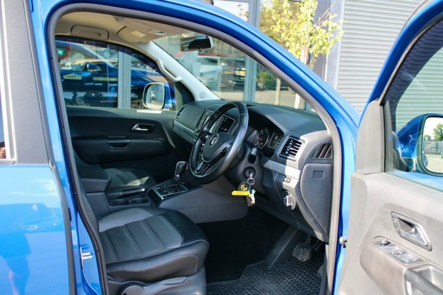 Volkswagen Amarok 3.0 Tdi V6 Bluemotion Tech Highline Pickup Double Blue #6