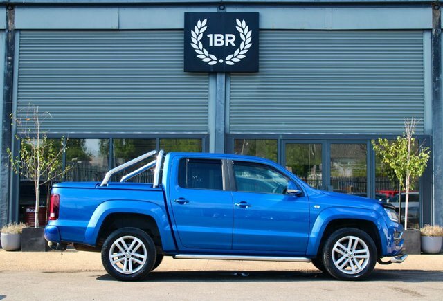 Volkswagen Amarok 3.0 Tdi V6 Bluemotion Tech Highline Pickup Double Blue #3