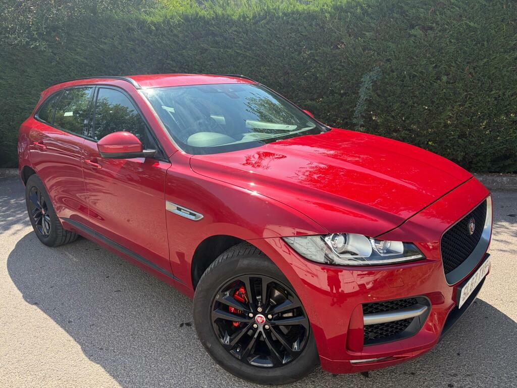 Jaguar F-Pace 2.0 D180 R-sport Awd Euro 6 S S Red