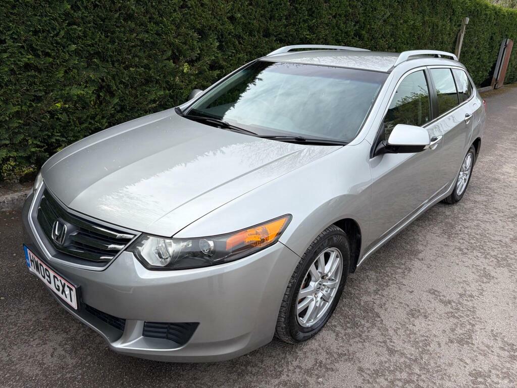 Honda Accord 2.0 I-vtec Es Tourer Euro 5 Silver #2