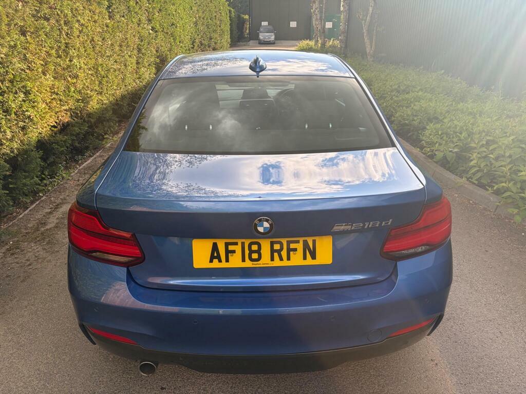 BMW 2 Series 2.0 218D M Sport Euro 6 S S AF18RFN Blue #3
