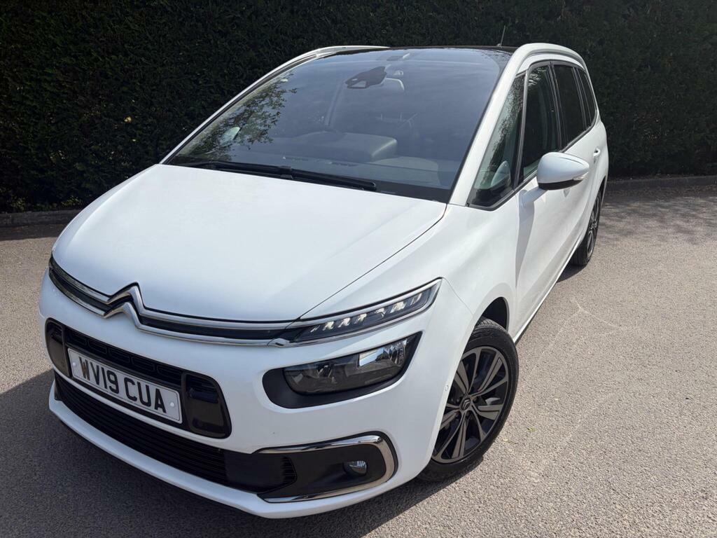 Citroen Grand C4 SpaceTourer 1.2 Puretech Flair Euro 6 S S White #2