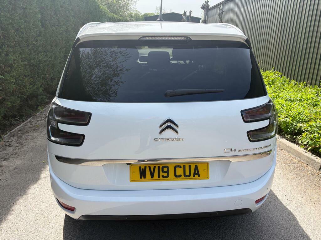 Citroen Grand C4 SpaceTourer 1.2 Puretech Flair Euro 6 S S White #3
