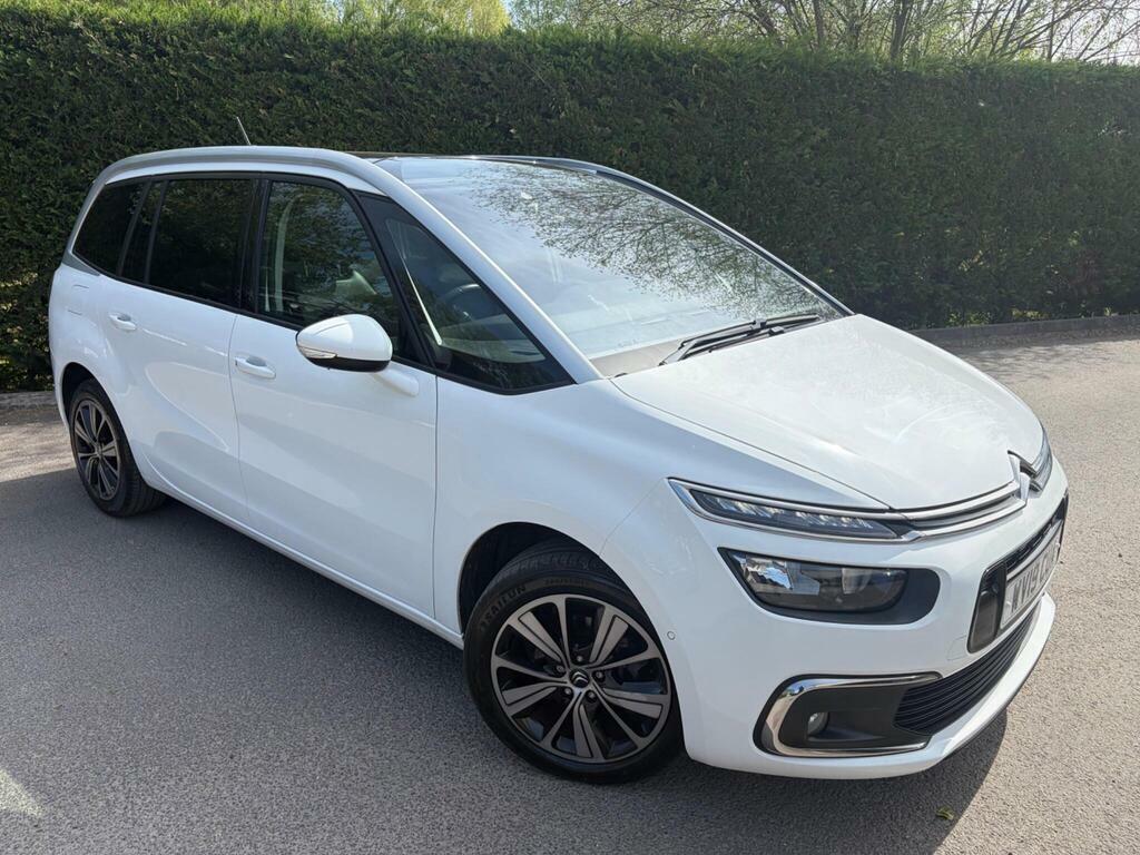 Citroen Grand C4 SpaceTourer 1.2 Puretech Flair Euro 6 S S White #4
