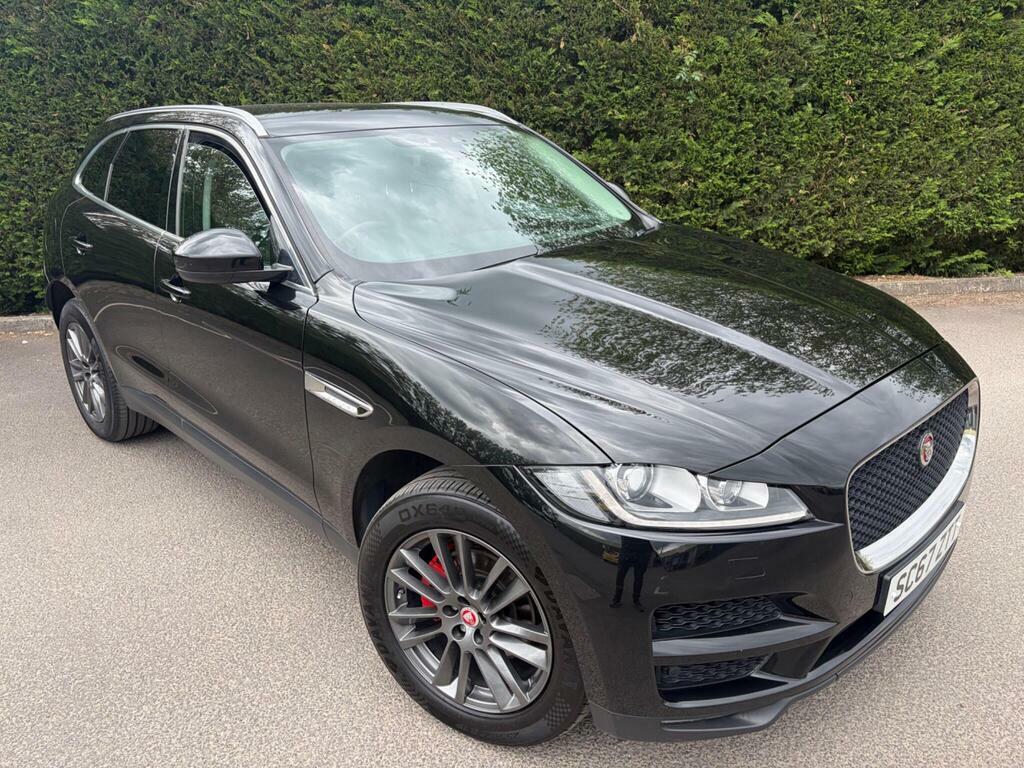 Jaguar F-Pace 2.0 P250i Portfolio Awd Euro 6 S S Black #5
