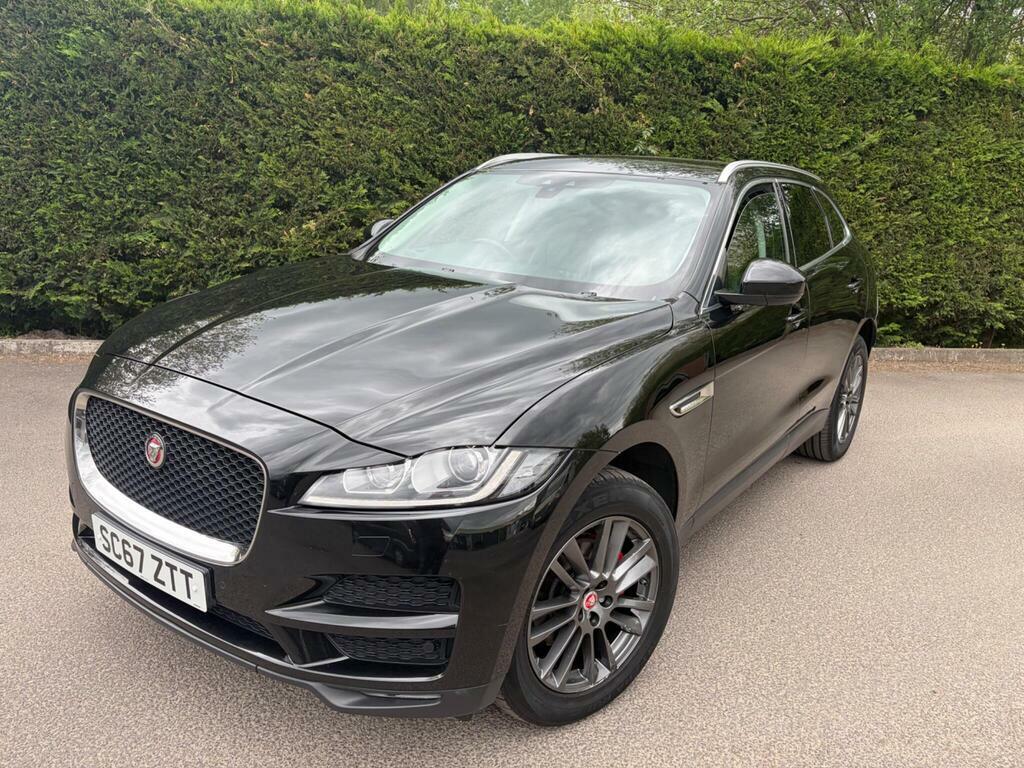 Jaguar F-Pace 2.0 P250i Portfolio Awd Euro 6 S S Black #2
