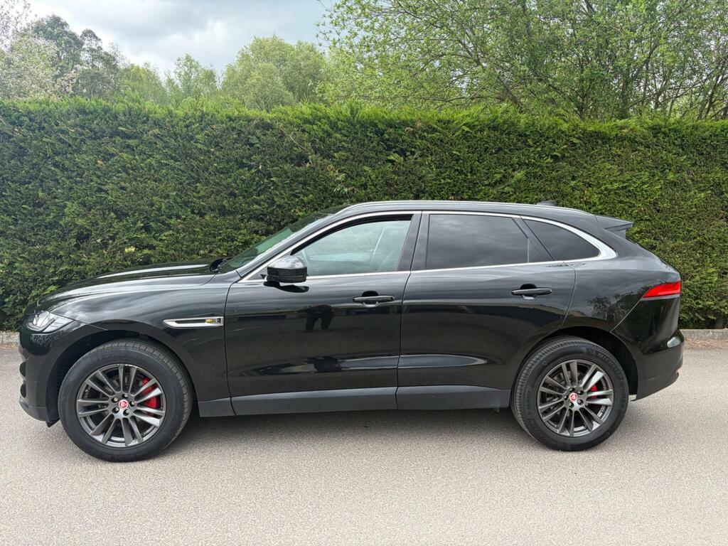 Jaguar F-Pace 2.0 P250i Portfolio Awd Euro 6 S S Black #4