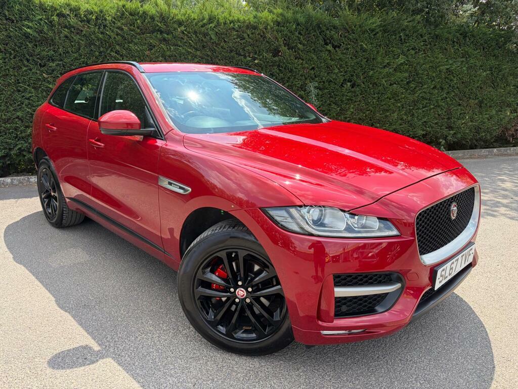 Jaguar F-Pace 2.0 D180 R-sport Awd Euro 6 S S Red #3
