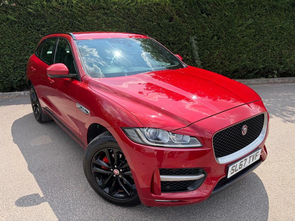 Jaguar F-Pace 2.0 D180 R-sport Awd Euro 6 S S Red