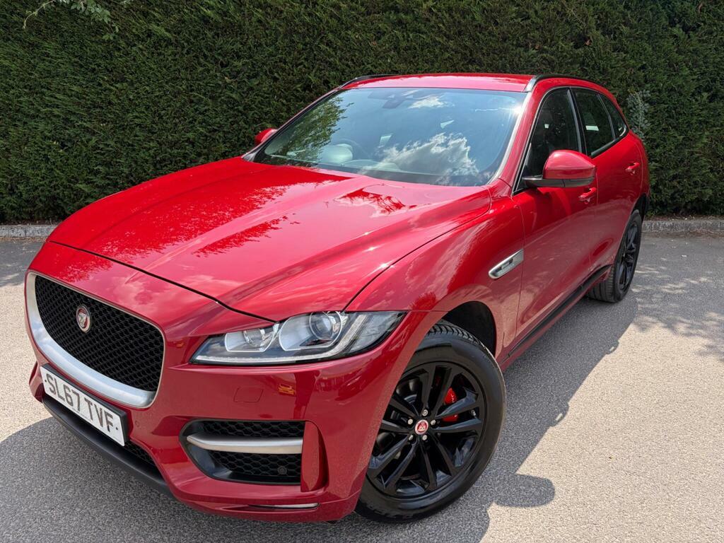 Jaguar F-Pace 2.0 D180 R-sport Awd Euro 6 S S Red #2