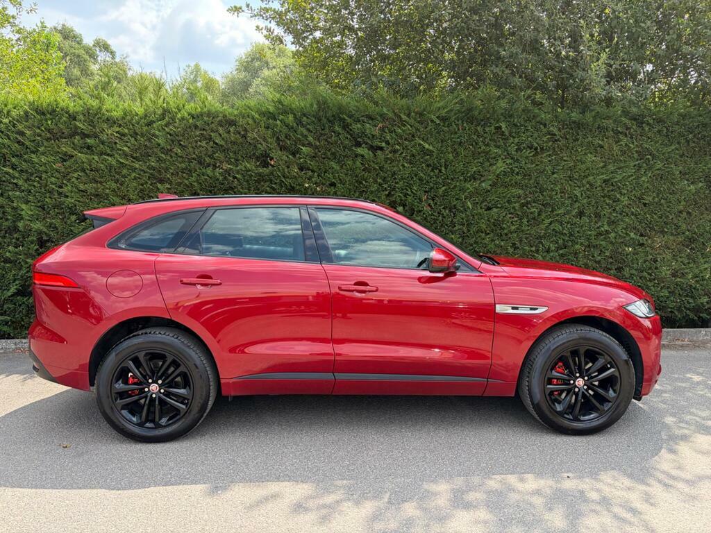 Jaguar F-Pace 2.0 D180 R-sport Awd Euro 6 S S Red #4