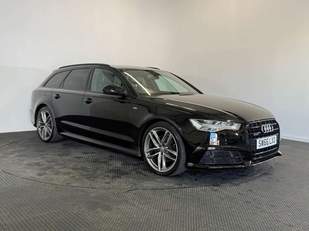 Audi A6 Avant 2.0 Tdi Black Edition Estate S Tronic Q SW66LXO Black