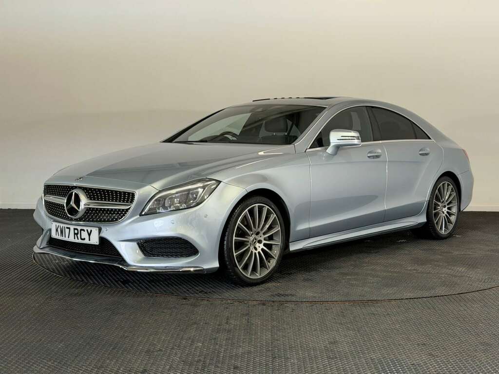 Mercedes-Benz CLS 3.0 Cls350d V6 Amg Line Premium Coupe Silver #3