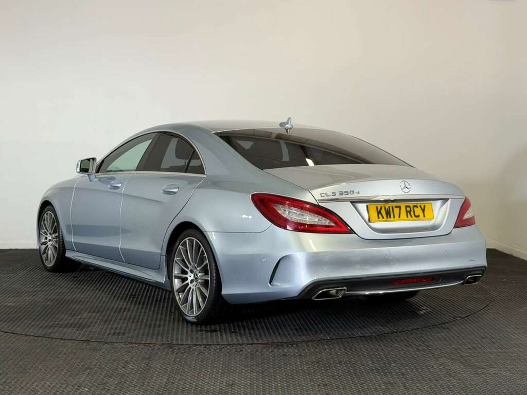 Mercedes-Benz CLS 3.0 Cls350d V6 Amg Line Premium Coupe Silver #5