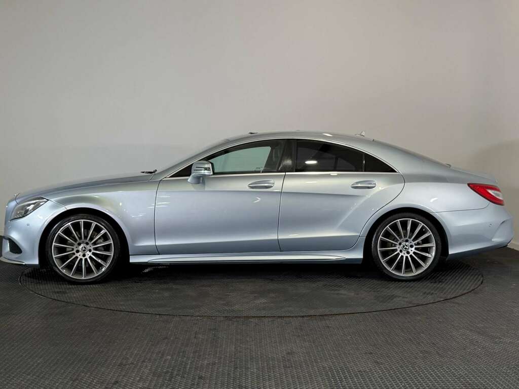Mercedes-Benz CLS 3.0 Cls350d V6 Amg Line Premium Coupe Silver #4