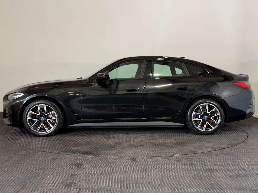 BMW i4 40 83.9Kwh M Sport Gran Coupe Ed NG22OMU Black #4
