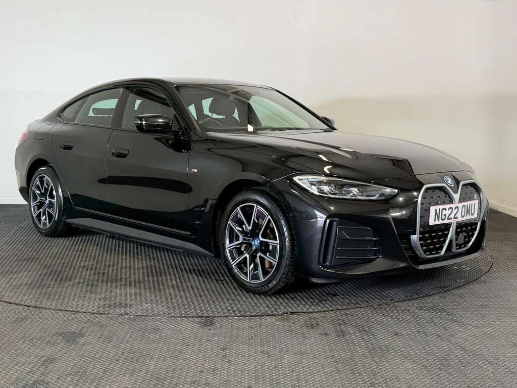 BMW i4 40 83.9Kwh M Sport Gran Coupe Ed NG22OMU Black