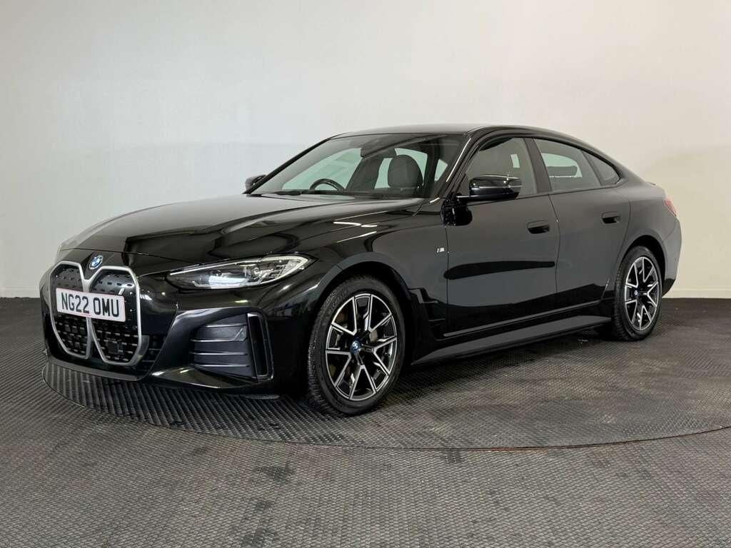 BMW i4 40 83.9Kwh M Sport Gran Coupe Ed NG22OMU Black #3
