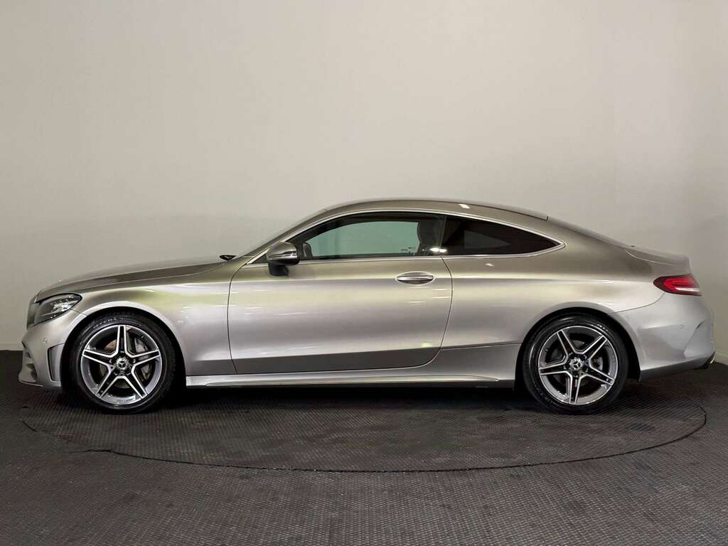 Mercedes-Benz C Class 1.5 C200 Mhev Amg Line Edition Coupe G- GV70FTU Silver #4