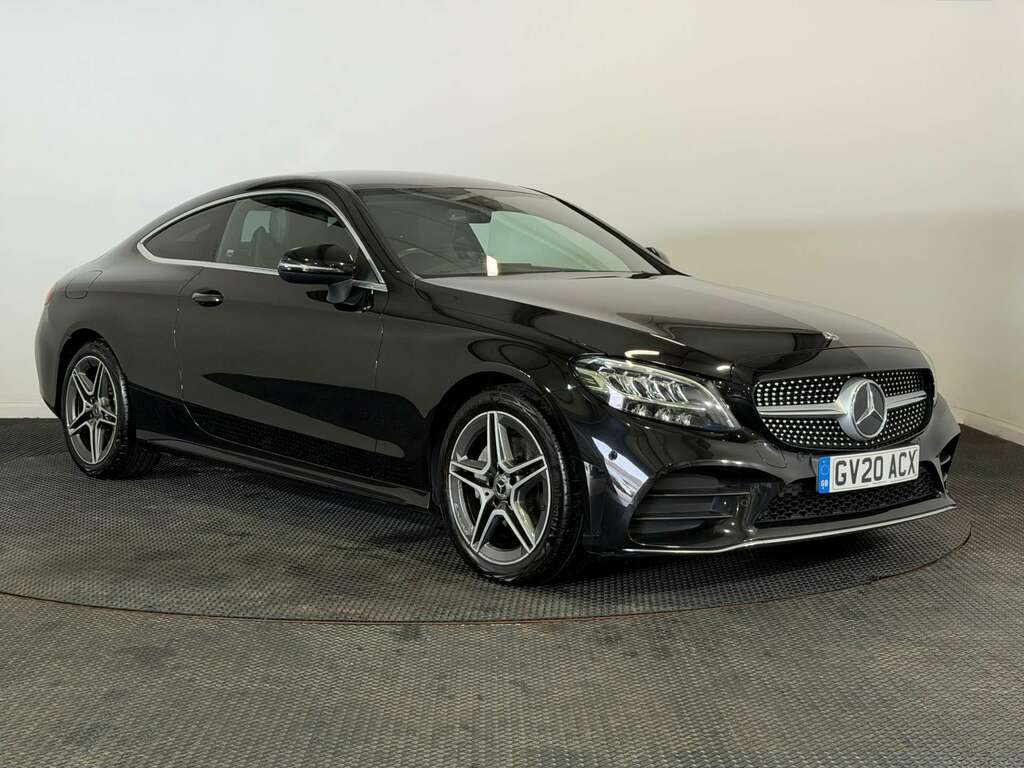 Mercedes-Benz C Class 1.5 C200 Mhev Amg Line Coupe G-tronic Black